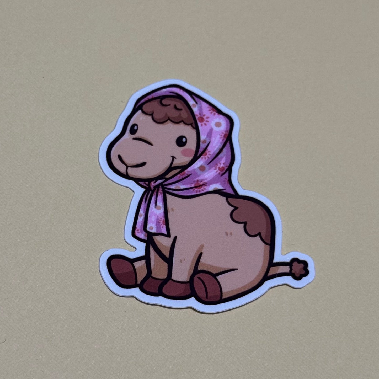 Daisy Camel sticker