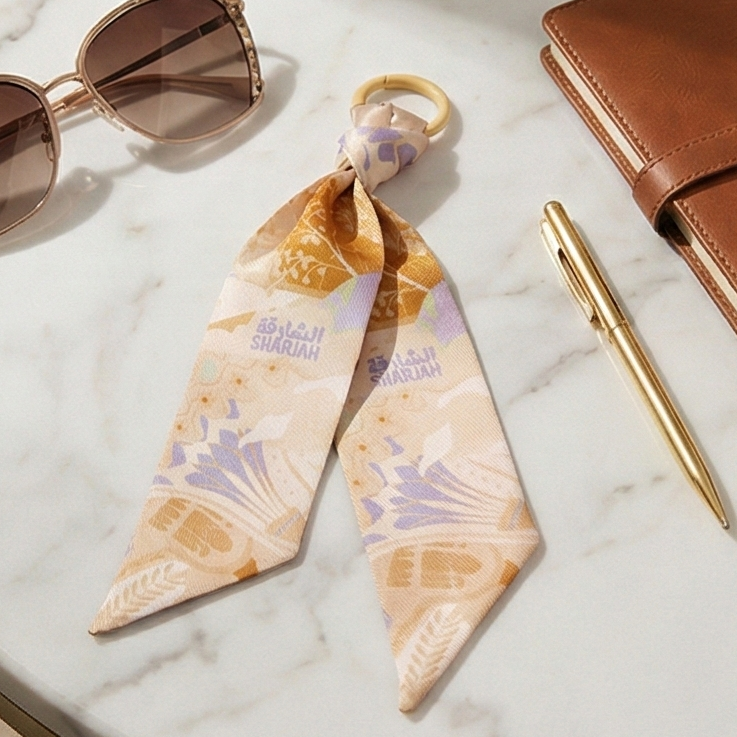 Sharjah keyring scarf