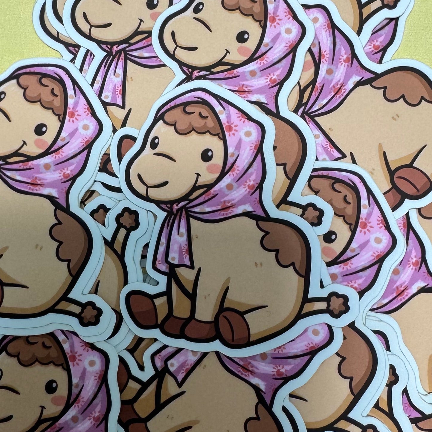 Daisy Camel sticker