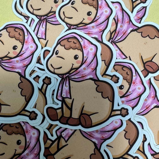 Daisy Camel sticker