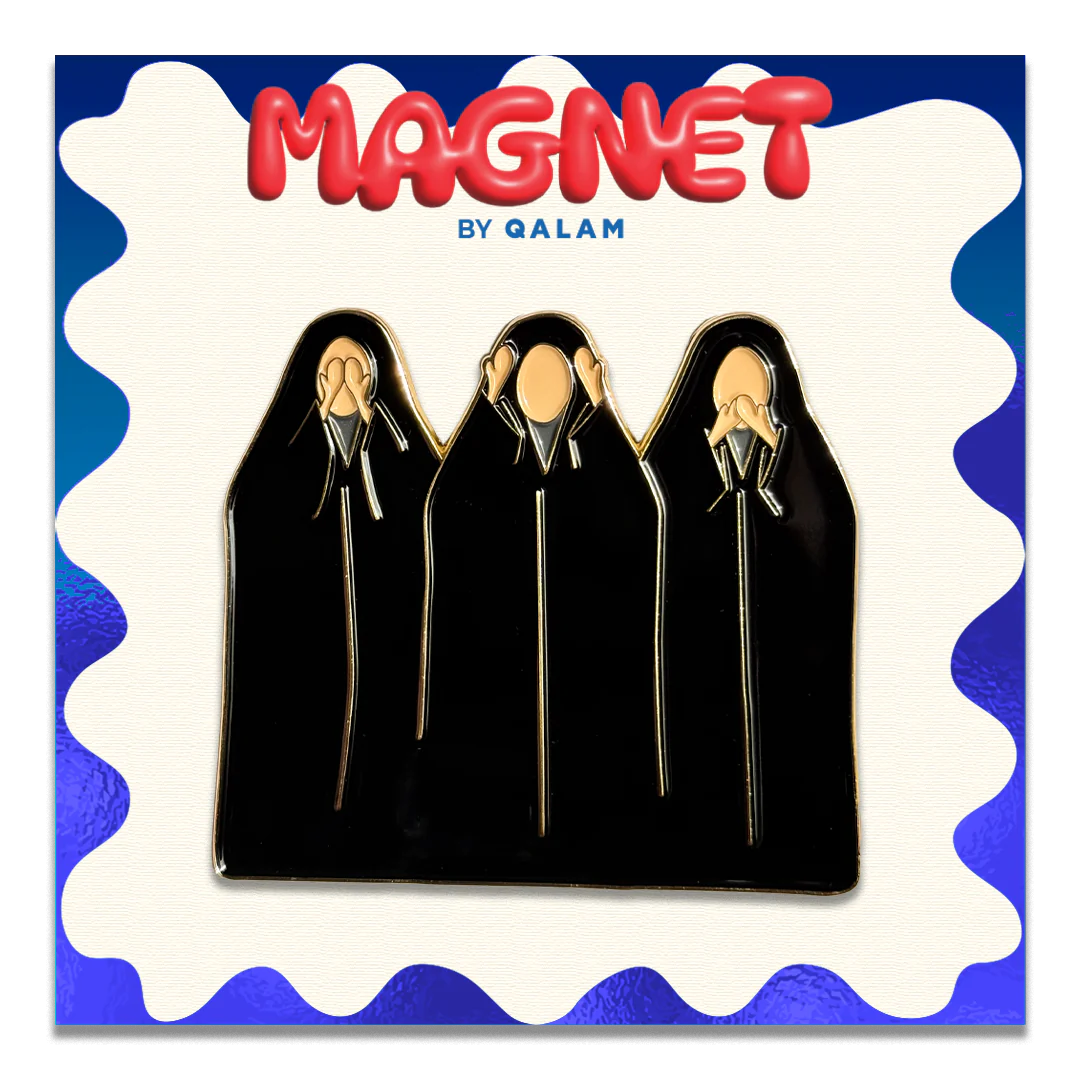 3 WISE LADIES magnet