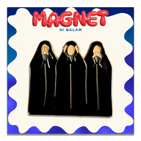 3 WISE LADIES magnet